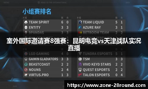 室外国际邀请赛8强赛:昆明电竞vs天津战队实况直播