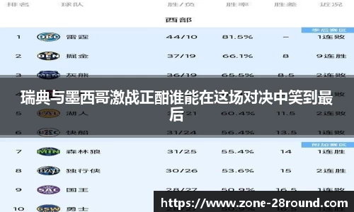 瑞典与墨西哥激战正酣谁能在这场对决中笑到最后